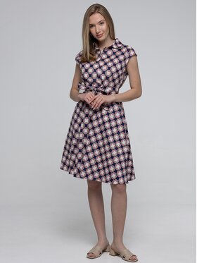 Perso Perso Letné šaty RBE265381F Ružová Regular Fit