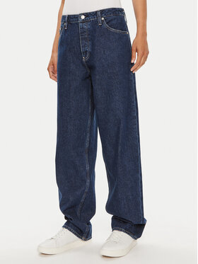 Calvin Klein Jeans Calvin Klein Jeans Jeansy 90's J20J223891 Tmavomodrá Straight Fit