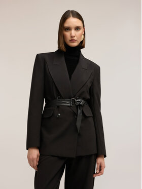 Motivi Motivi Giacca di transizione Q089Q001119N033 Nero Regular Fit