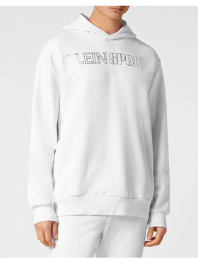 Plein Sport Plein Sport Mikina 13113 Biela Regular Fit