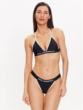 KARL LAGERFELD Gornji Del Bikini 230W2234 Črna