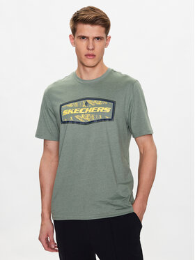 Skechers Skechers Tricou Latitude MTS368 Verde Regular Fit