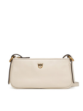 PINKO PINKO Torbica Half Moon Baguette Mini AI 25-26 PLTT 105069 A0QO Écru