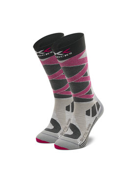 X-Socks X-Socks Чорапи дълги дамски Ski Control 4.0 XSSSKCW19W Сив