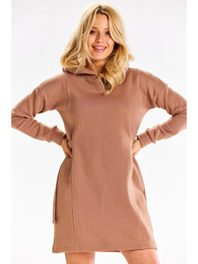 Infinite You Infinite You Vestito di maglia M331 Beige Basic Fit