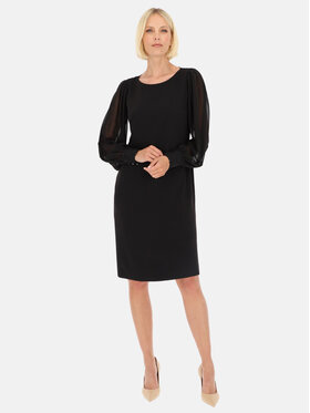 Potis & Verso Potis & Verso Sukienka wieczorowa Korin Czarny Regular Fit