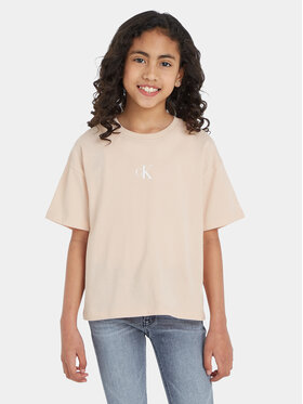 Calvin Klein Jeans Calvin Klein Jeans T-shirt IG0IG02136 Rosa Boxy Fit