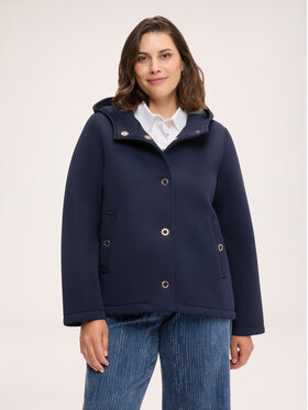 Fiorella Rubino Fiorella Rubino Płaszcz zimowy 8032T000380N034 Niebieski Regular Fit