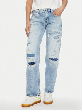 Tommy Jeans Tommy Jeans Jeansy Sophie DW0DW18248 Niebieski Straight Fit