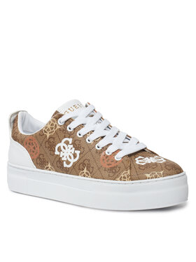 Guess Guess Sneakersy Gianele4 FLPGN4 FAL12 Hnedá