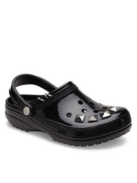 Crocs Natikače Classic Studded Clog 210390 Crna