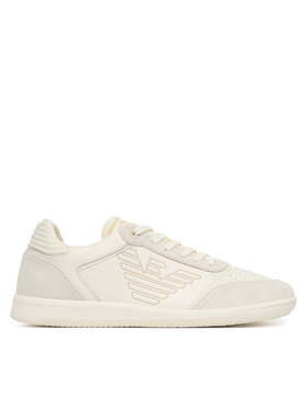 EA7 Emporio Armani EA7 Emporio Armani Sneakersy 7X000405 AF19826 MZ599 Krémová