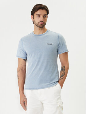 Guess Jeans Guess Jeans Póló M6GI55 KCTG1 Kék Slim Fit