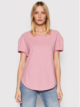 United Colors Of Benetton United Colors Of Benetton Marškinėliai 3BVXE19E6 Rožinė Oversize