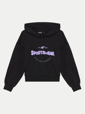 4F 4F Felpa 4FJWAW24TSWSF1213 Nero Regular Fit