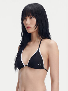 KARL LAGERFELD KARL LAGERFELD Bikini ülemine osa B1W46019 Must