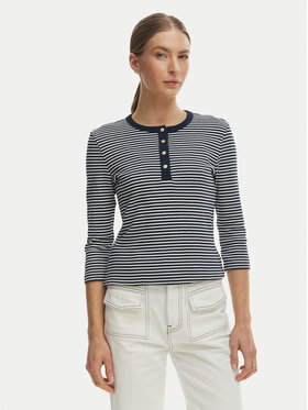 Tommy Hilfiger Tommy Hilfiger Bluză WW0WW49629 Albastru Slim Fit