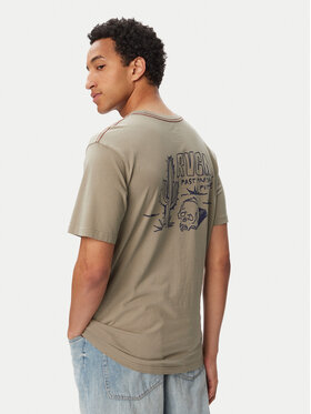 RVCA RVCA T-Shirt Deth Valley 23A351532 Zelená Regular Fit