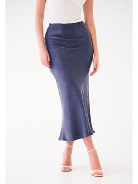 Leimann Leimann Spódnica Julia Granatowy Slim Fit