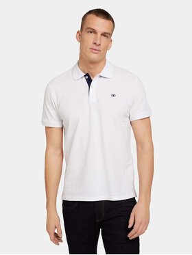 Tom Tailor Tom Tailor Поло 1027713 Білий Regular Fit