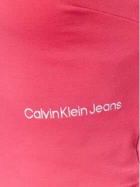 Calvin Klein Jeans Top J20J220788 Ružičasta Slim Fit