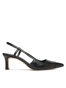 MICHAEL Michael Kors MICHAEL Michael Kors Lodičky Alora Toe Cao Mid Sling 40R6AOMS1L Černá