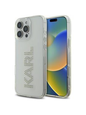KARL LAGERFELD KARL LAGERFELD Etui na telefon Apple iPhone 16 Pro Przezroczysty