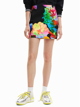 Desigual Desigual Miniszoknya 23SWFW09 Színes Slim Fit