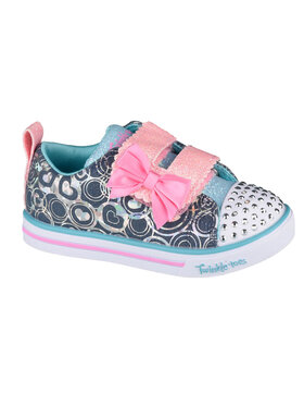 Skechers Skechers Sneakersy Sparkle Lite-Lil Heartsland Szary