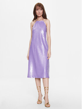 Silvian Heach Silvian Heach Coctailkleid GPP23449VE Violett Regular Fit
