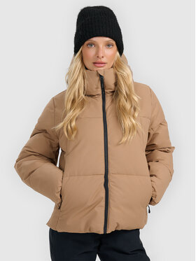 4F 4F Kurtka narciarska SKIWEAR Brązowy jasny Regular Fit