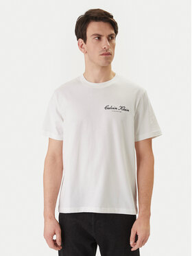 Calvin Klein Jeans Calvin Klein Jeans Marškinėliai LV04RF822G Balta Regular Fit