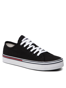 Tommy Jeans Tommy Jeans Teniși Essential Low EN0EN01796 Negru