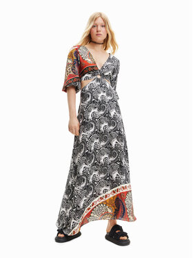 Desigual Desigual Sukienka codzienna Sirsal 23SWVW33 Czarny Regular Fit