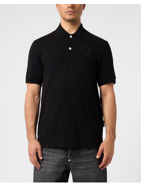 PHILIPP PLEIN PHILIPP PLEIN Polokošeľa 31301 Čierna Slim Fit