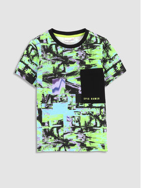 Coccodrillo Coccodrillo Tricou WC3143201DWK Colorat Regular Fit