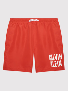 Calvin Klein Swimwear Calvin Klein Swimwear Pantaloncini da bagno Intense Power KV0KV00006 Rosso Regular Fit