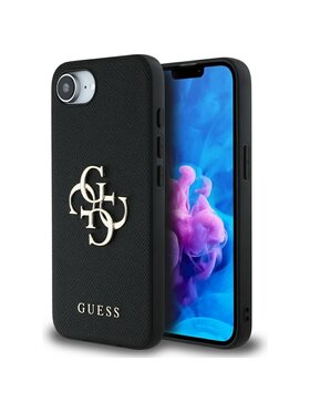 Guess Guess Etui na telefon Apple iPhone 16e Czarny
