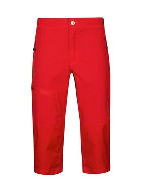 Halti Halti Spodnie outdoor Pallas X-Stretch Lite Capri Czerwony Regular Fit