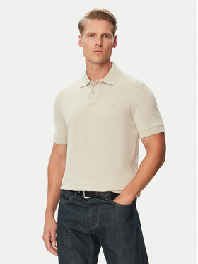 BOSS Boss Polokošile Prime 50507813 Béžová Regular Fit