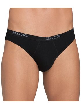 Sloggi Sloggi Slipy Sloggi Men 0004|Sloggi Men Basic Czarny