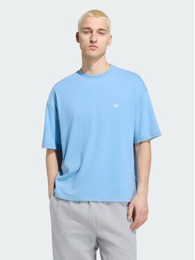 adidas adidas T-Shirt 165104 Niebieski jasny Loose Fit