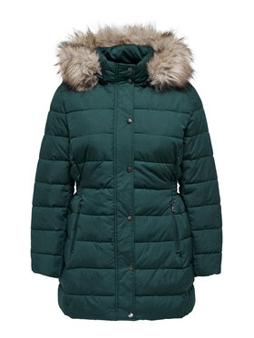 ONLY Carmakoma ONLY Carmakoma Puhovka 15305701 Zelena Regular Fit