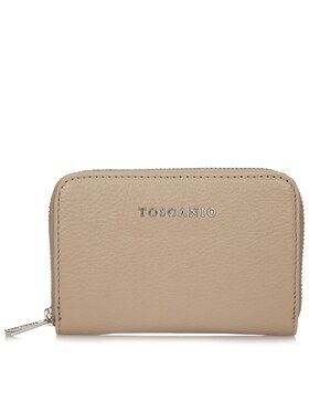 Toscanio Toscanio Portfel damski 5904717975154 Beżowy