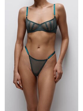 Merci Lingerie Merci Lingerie Komplet bielizny EK01BP05D Zielony