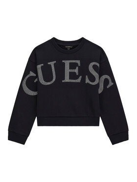 Guess Guess Μπλούζα J5YQ09 KAV34 Μαύρο Regular Fit