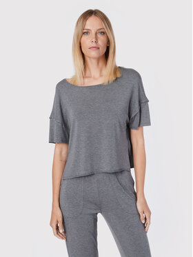 Etam Etam Koszulka piżamowa Alva 6534313 Szary Relaxed Fit