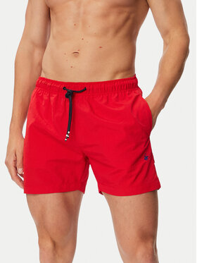 Beverly Hills Polo Club Beverly Hills Polo Club Kupaće gaće i hlače P-SS26M-UNION-0057 Crvena Regular Fit