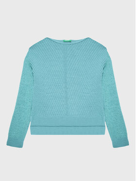 United Colors Of Benetton United Colors Of Benetton Džemper 1176C102G Plava Regular Fit