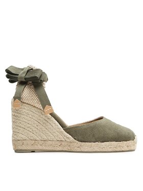 Castañer Castañer Espadrilles Carina/8/002 021642-414 Grün